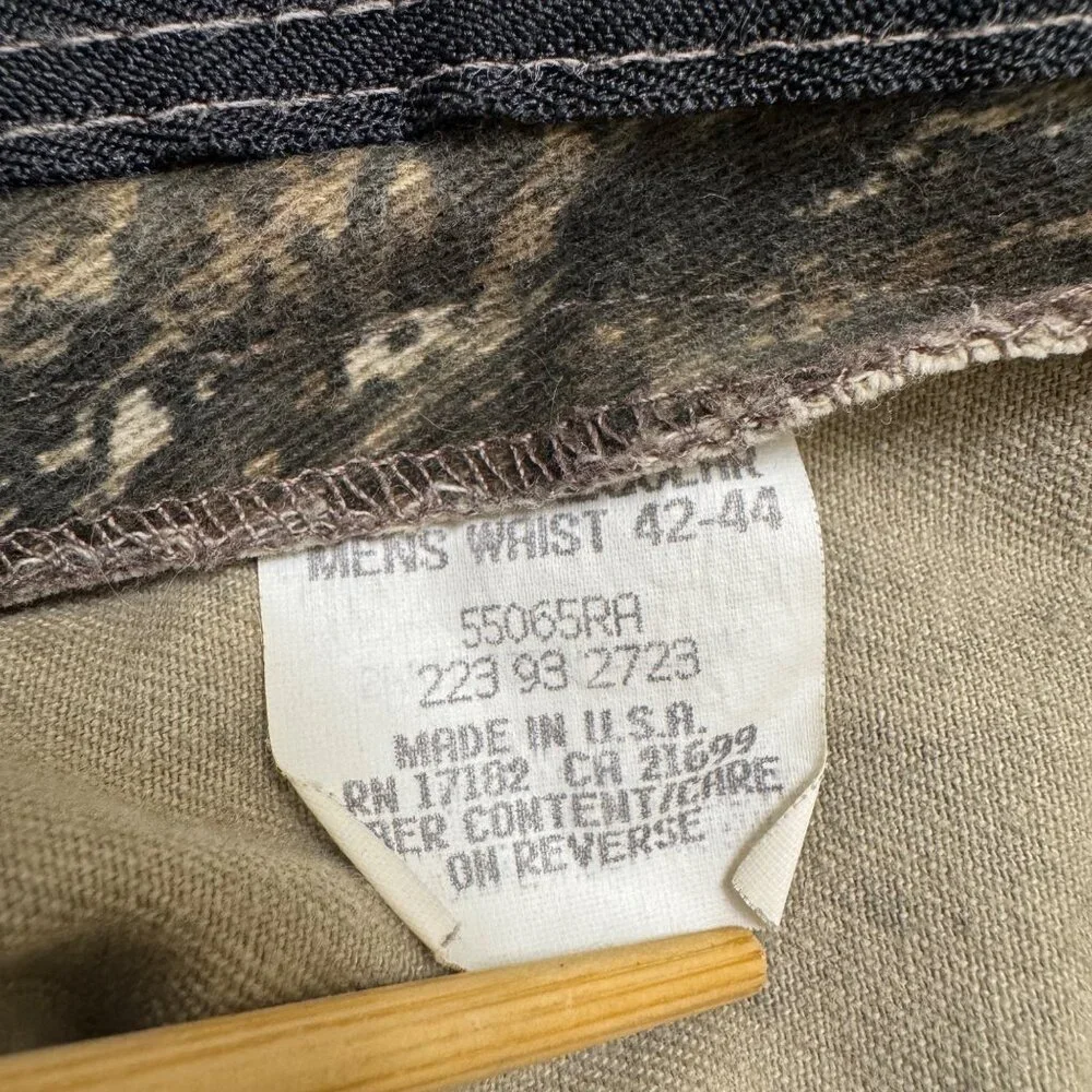 VTG Walls Realtree Camo Pants Men's XL 42-44 Camouflage Outdoors Hunting 90s USA